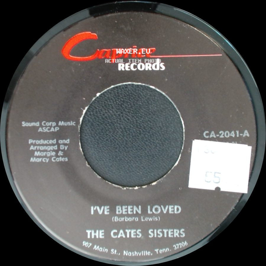 The Cates Sisters - Faded Love / I've Been Loved side B