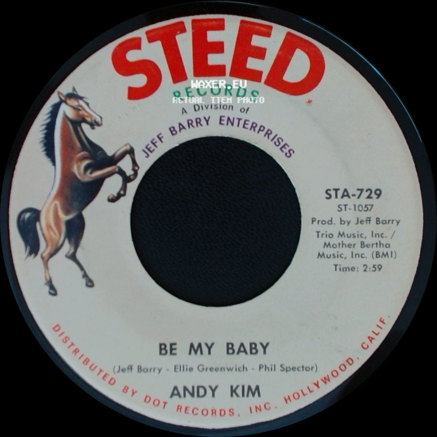 Andy Kim - Love That Little Woman / Be My Baby side B