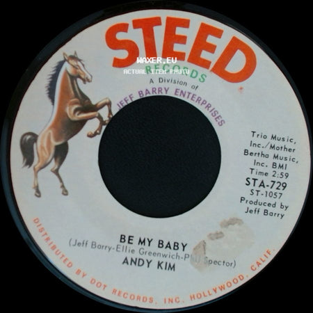 Andy Kim - Be My Baby / Love That Little Woman side A