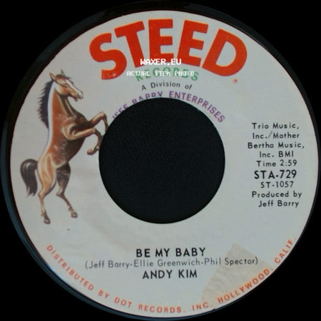 Andy Kim - Be My Baby / Love That Little Woman side A