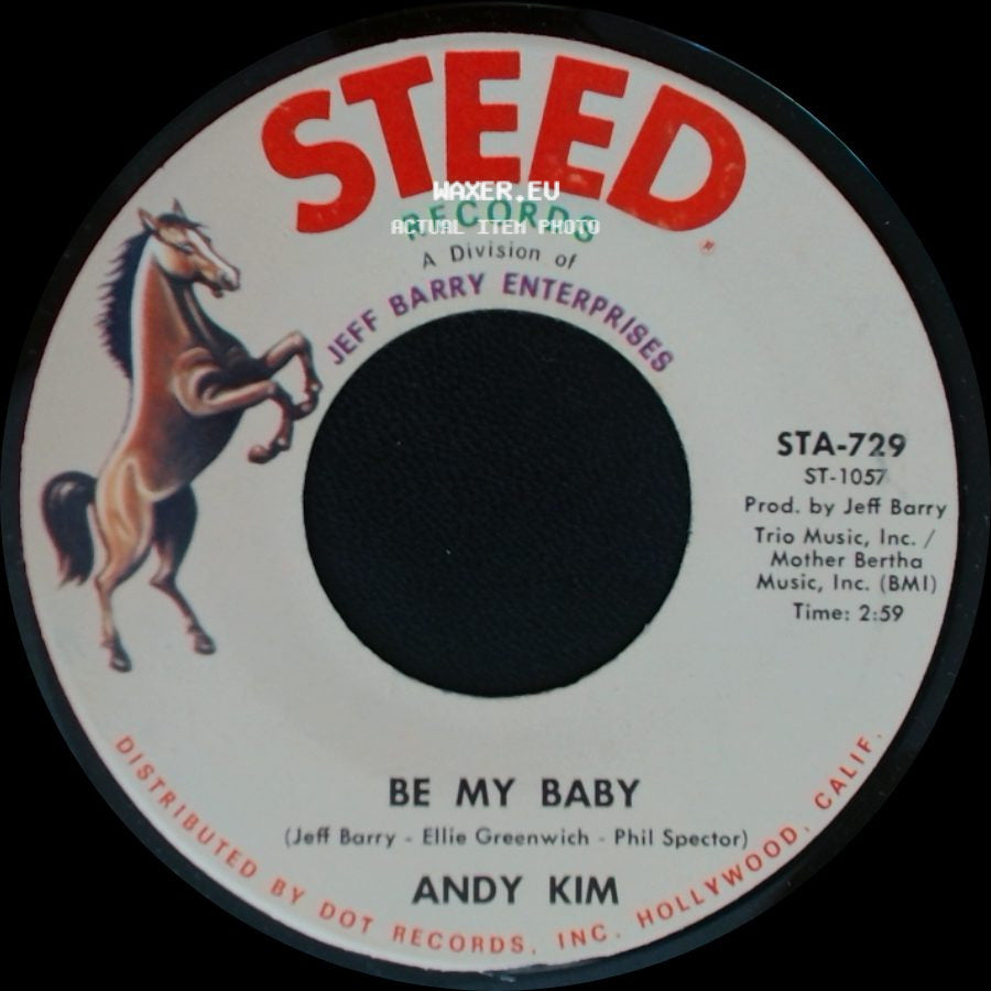 Andy Kim - Love That Little Woman / Be My Baby side B