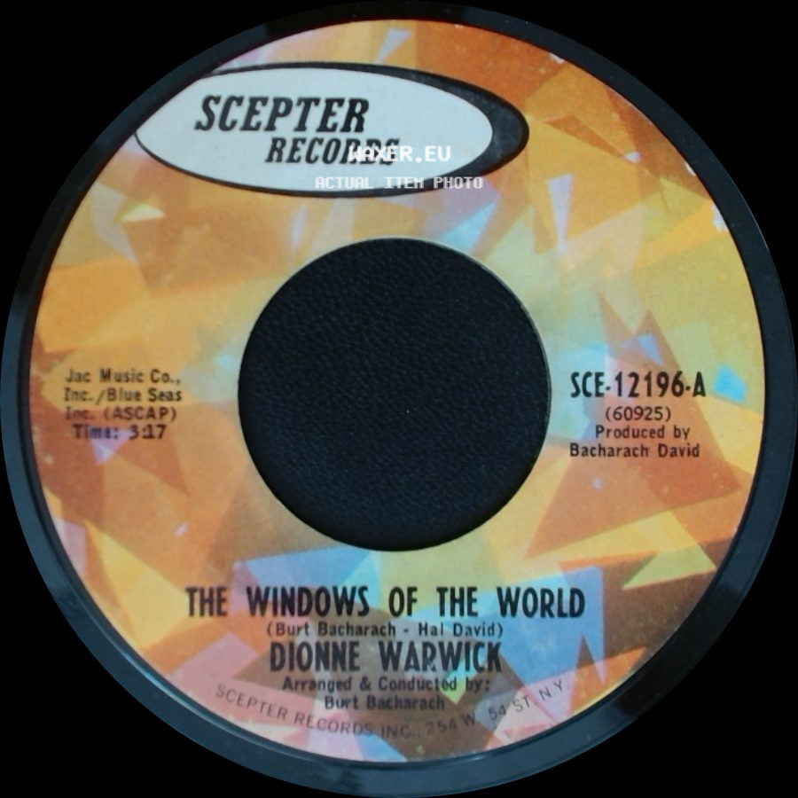 Dionne Warwick - The Windows Of The World / Walk Little Dolly side A