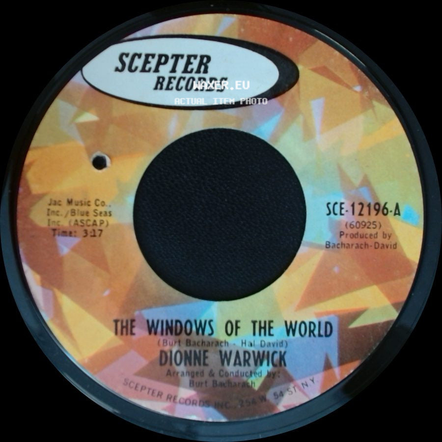Dionne Warwick - The Windows Of The World / Walk Little Dolly side A