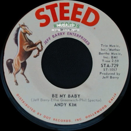 Andy Kim - Be My Baby / Love That Little Woman side A