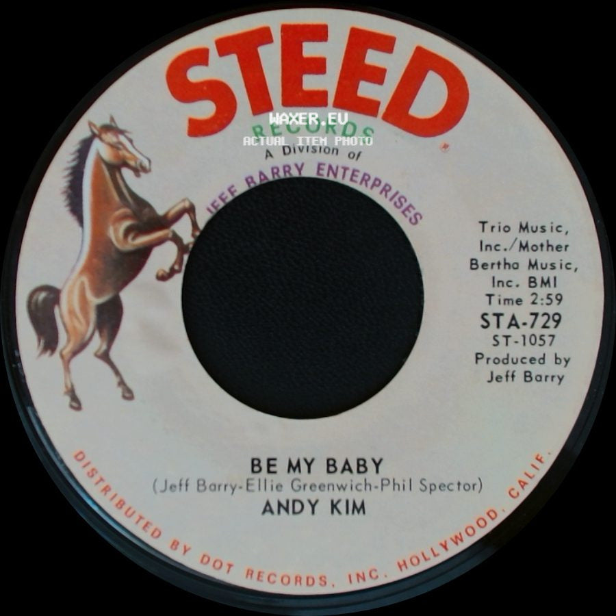 Andy Kim - Love That Little Woman / Be My Baby side B