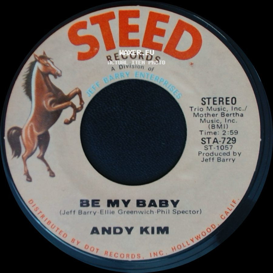 Andy Kim - Love That Little Woman / Be My Baby side B
