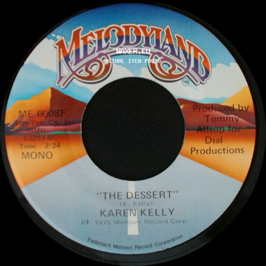 Karen Kelly - The Dessert / The Dessert side B
