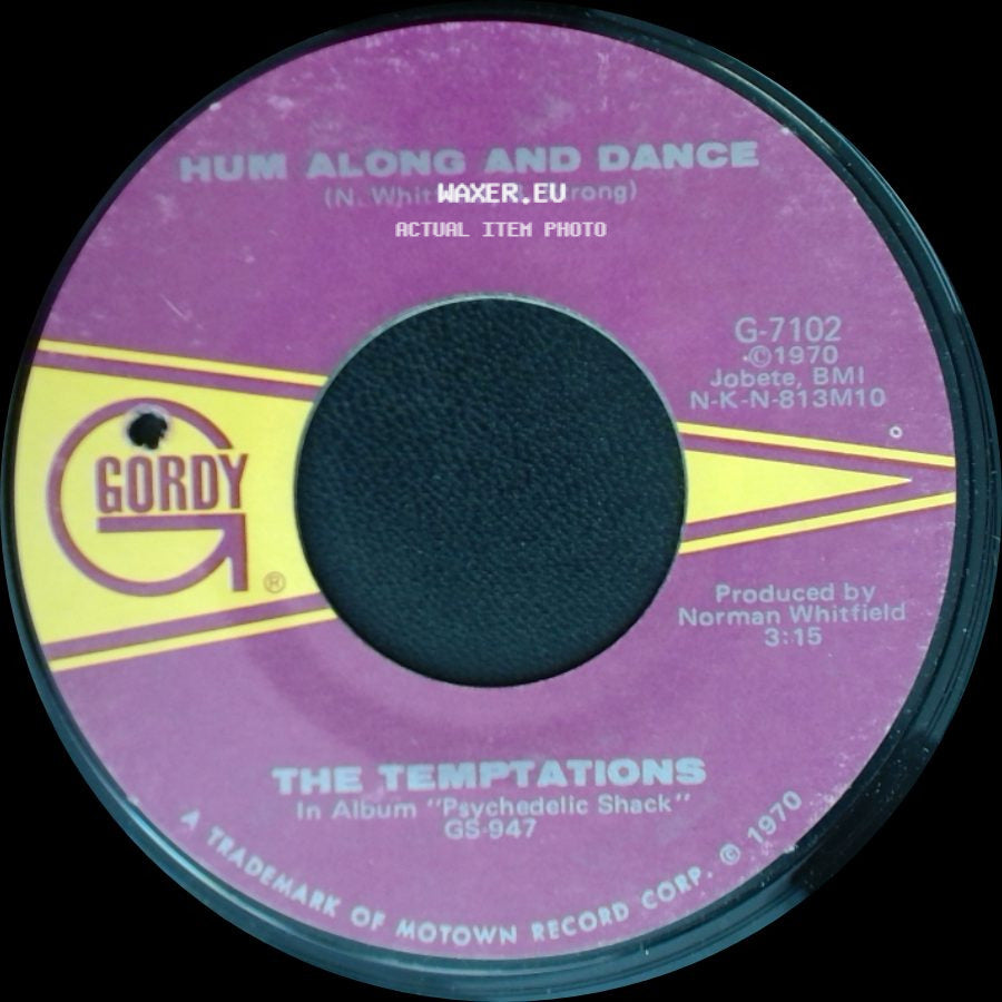 The Temptations - Hum Along And Dance / Ungena Za Ulimwengu (Unite The World) side A