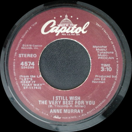 Anne Murray - I Still Wish The Very Best For You / You Needed Me side A