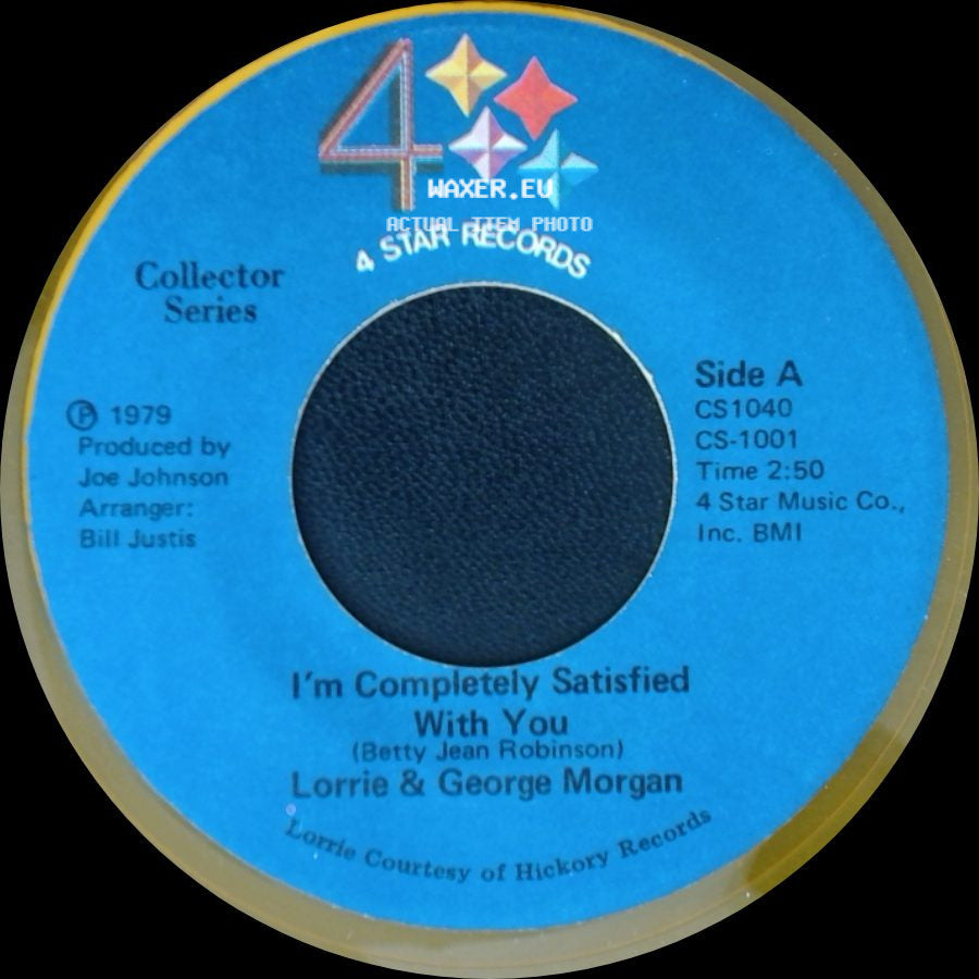 Lorrie & George Morgan - I'm Completely Satisfied With You / From This Moment On side A