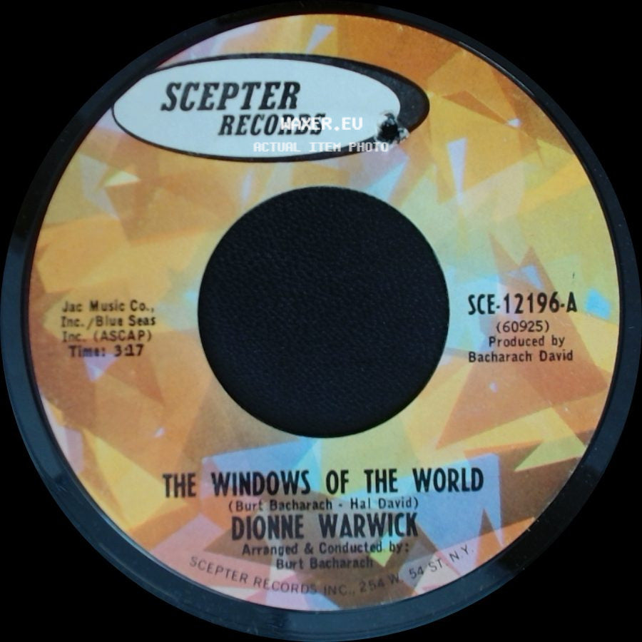 Dionne Warwick - The Windows Of The World / Walk Little Dolly side A