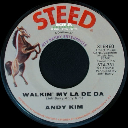 Andy Kim - Walkin' My La De Da / I Wish I Were side A