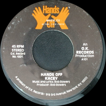 Kacey - Burnin' In My Soul / Hands Off side B