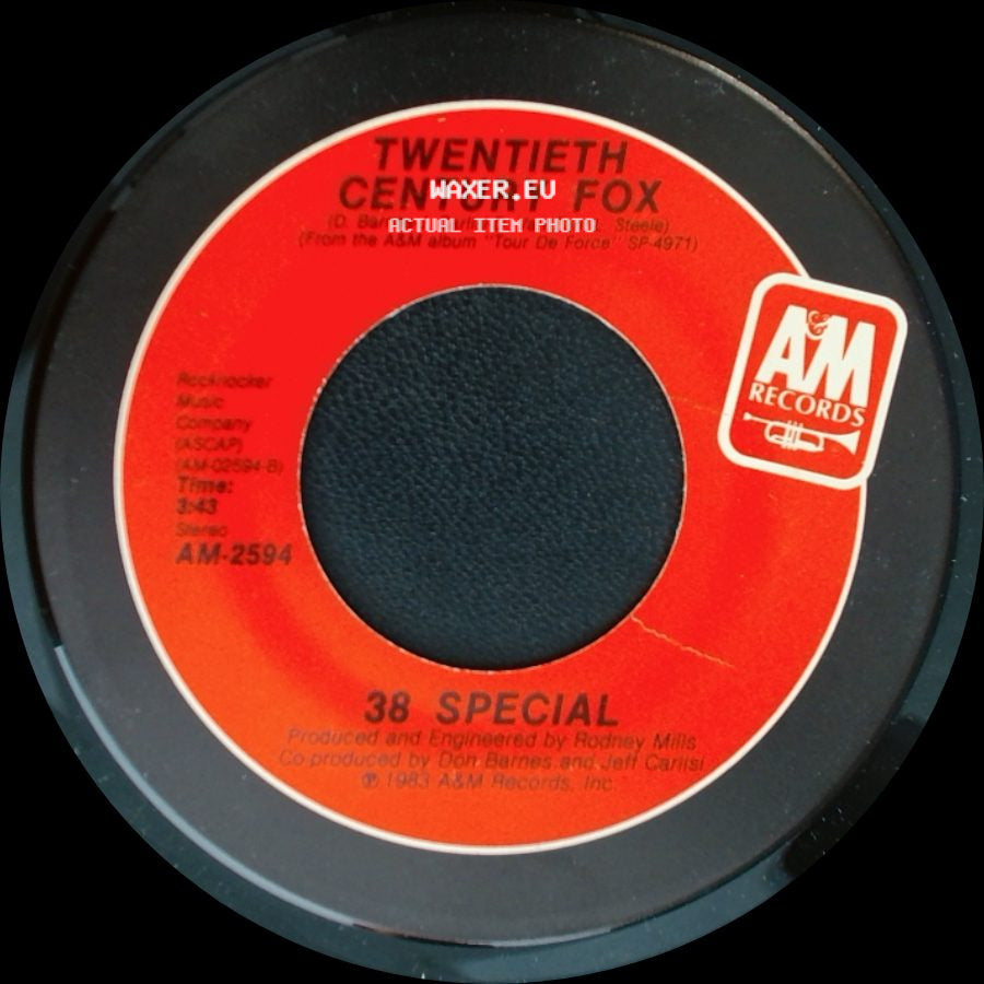 38 Special - If I'd Been The One / Twentieth Century Fox side B
