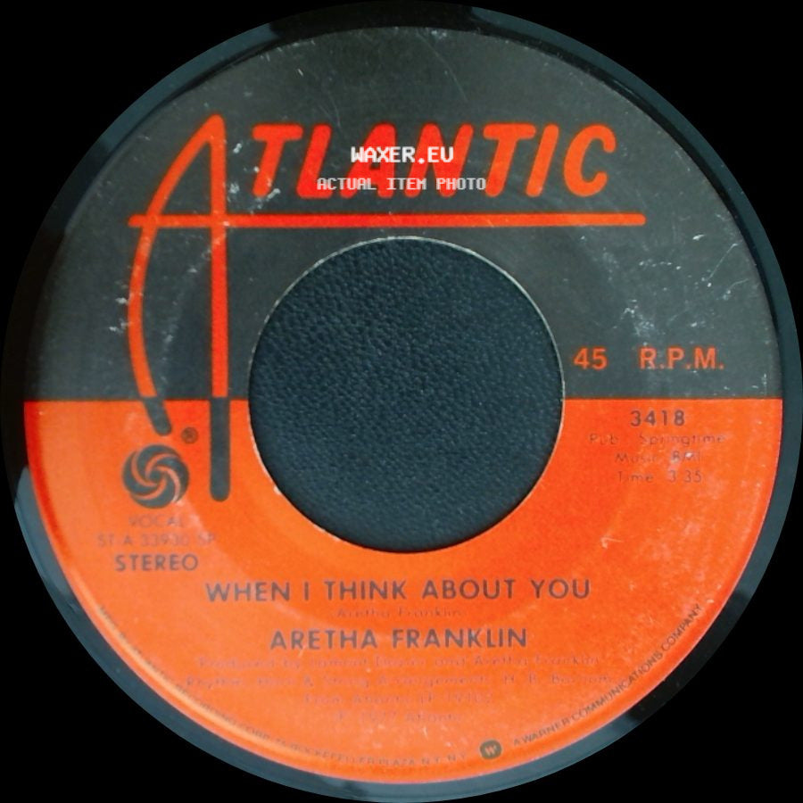 Aretha Franklin - Touch Me Up / When I Think About You side B
