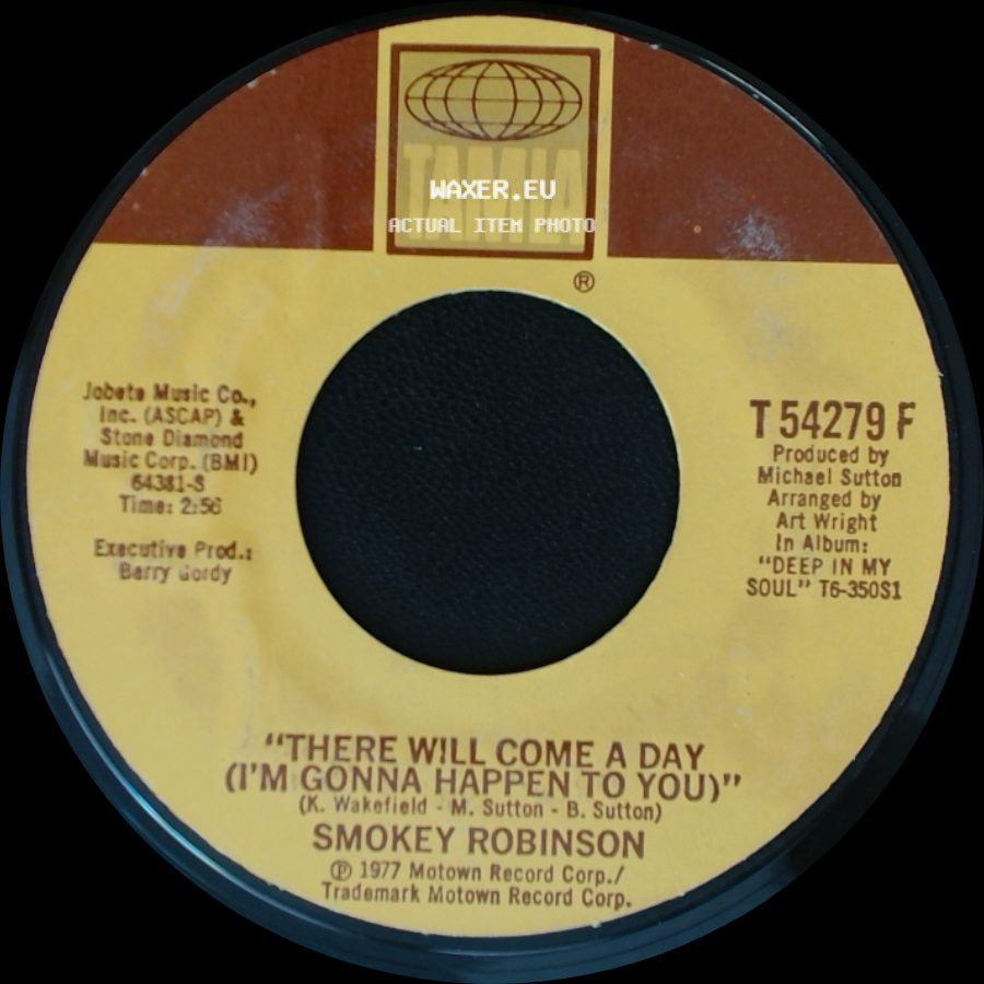 Smokey Robinson - There Will Come A Day (I'm Gonna Happen To You) / The Humming Song (Lost For Words) side A