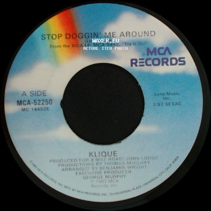 Klique - Stop Doggin' Me Around / Burning Hot side A