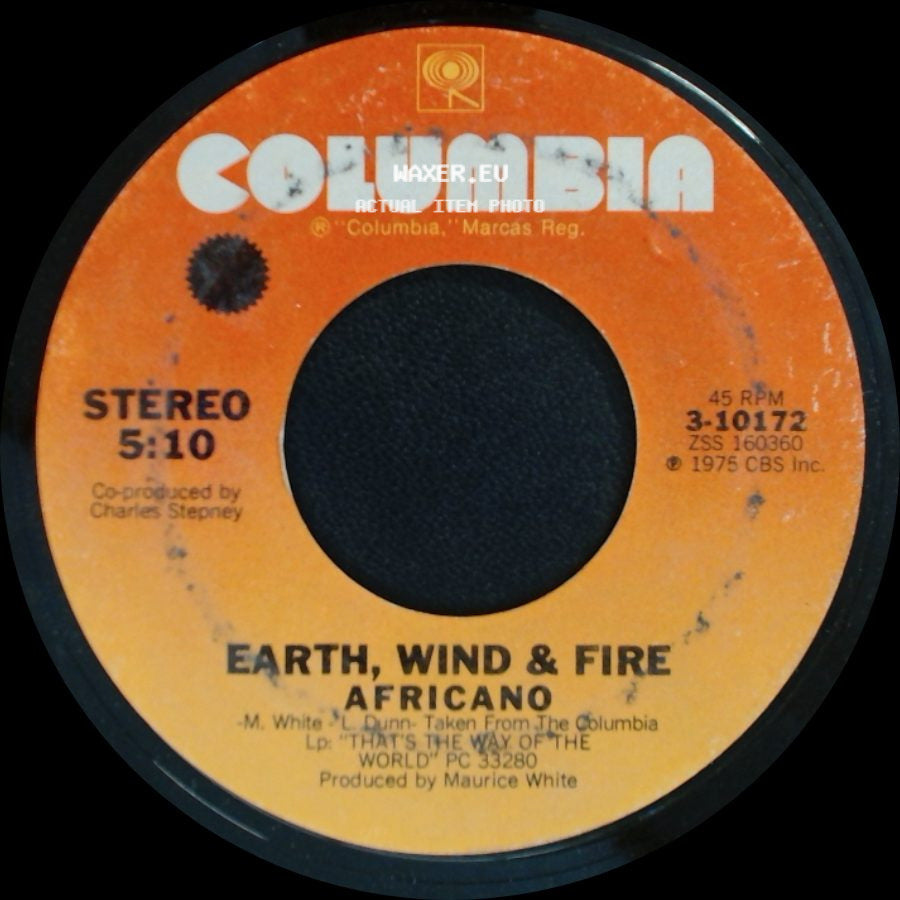 Earth, Wind & Fire - That's The Way Of The World / Africano side B