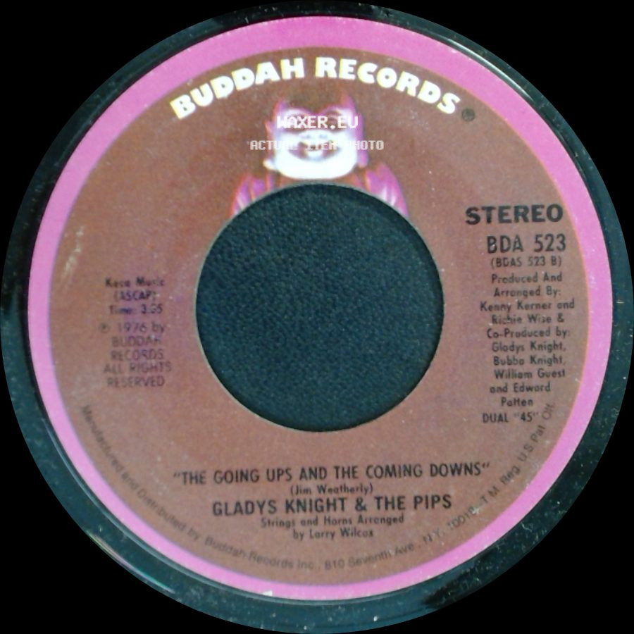 Gladys Knight & The Pips - The Going Ups And The Coming Downs / Make Yours A Happy Home side A