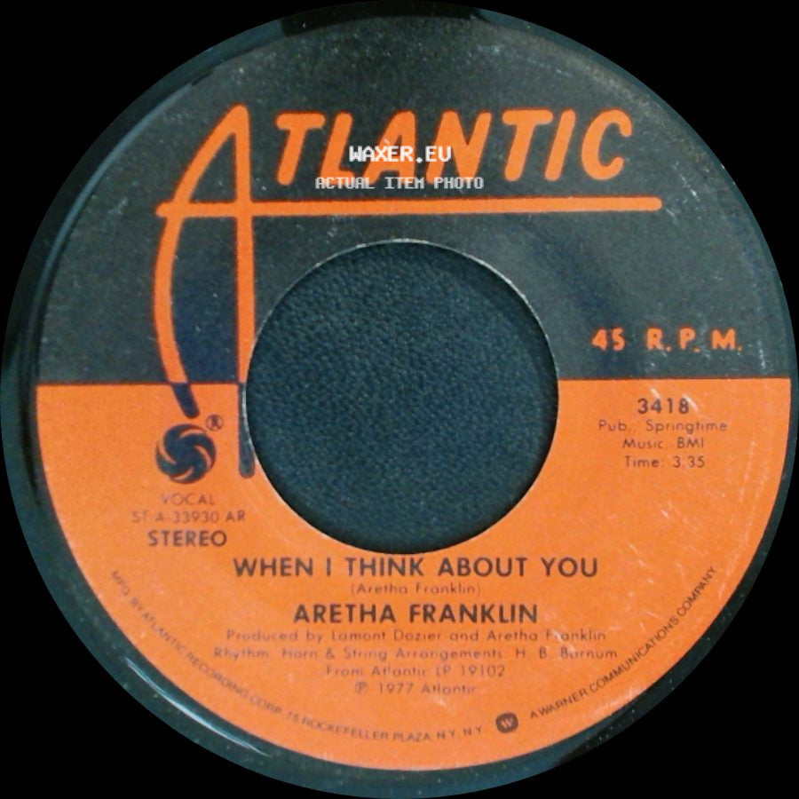 Aretha Franklin - When I Think About You / Touch Me Up side A