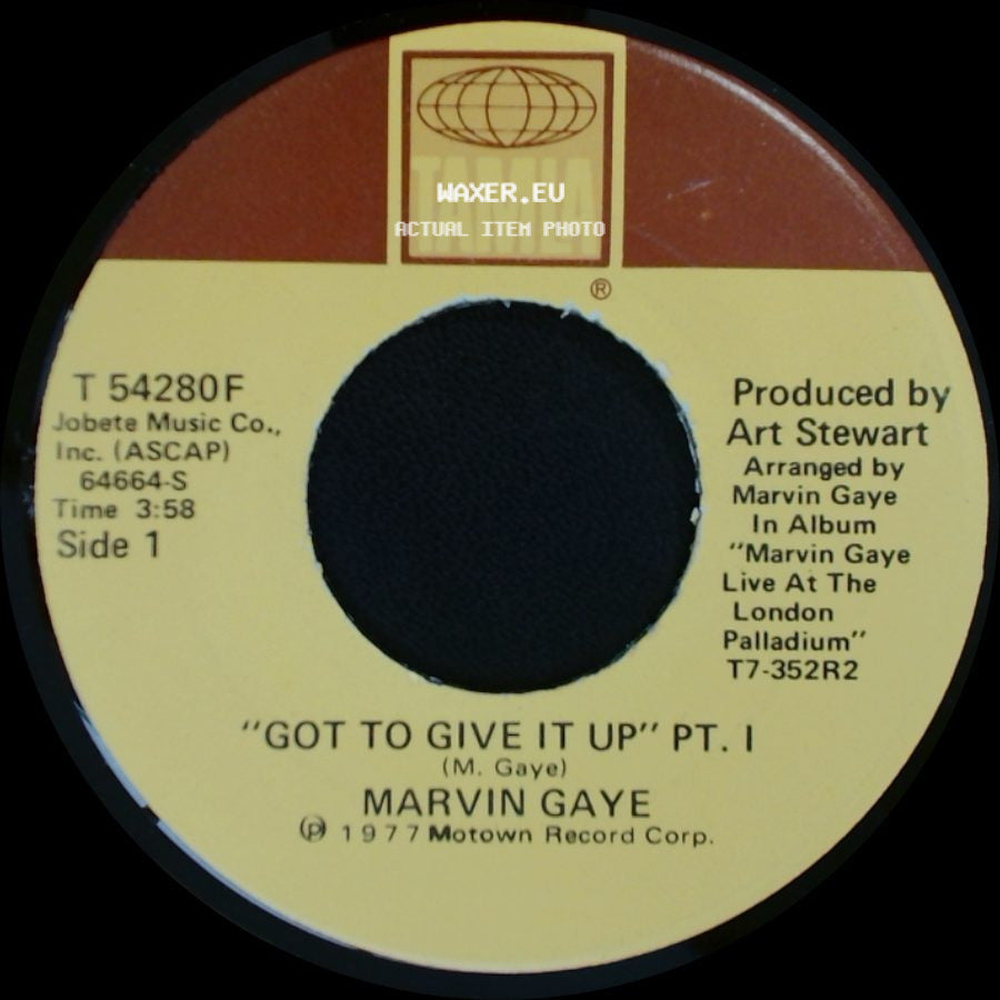 Marvin Gaye - "Got To Give It Up" Pt. I / Got To Give It Up Pt. Ii side A
