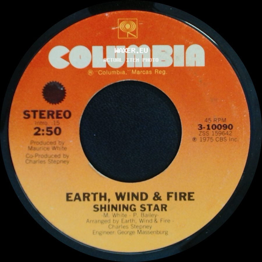 Earth, Wind & Fire - Shining Star / Yearnin', Learnin' side A