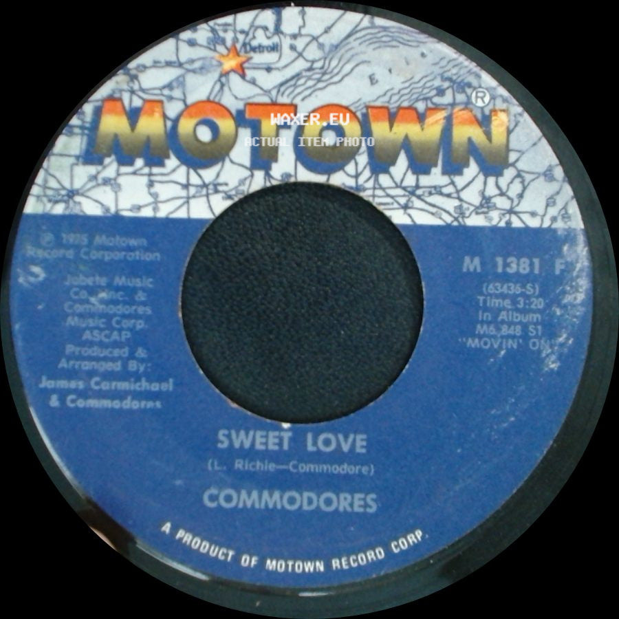 Commodores - Sweet Love / Better Never Than Forever side A
