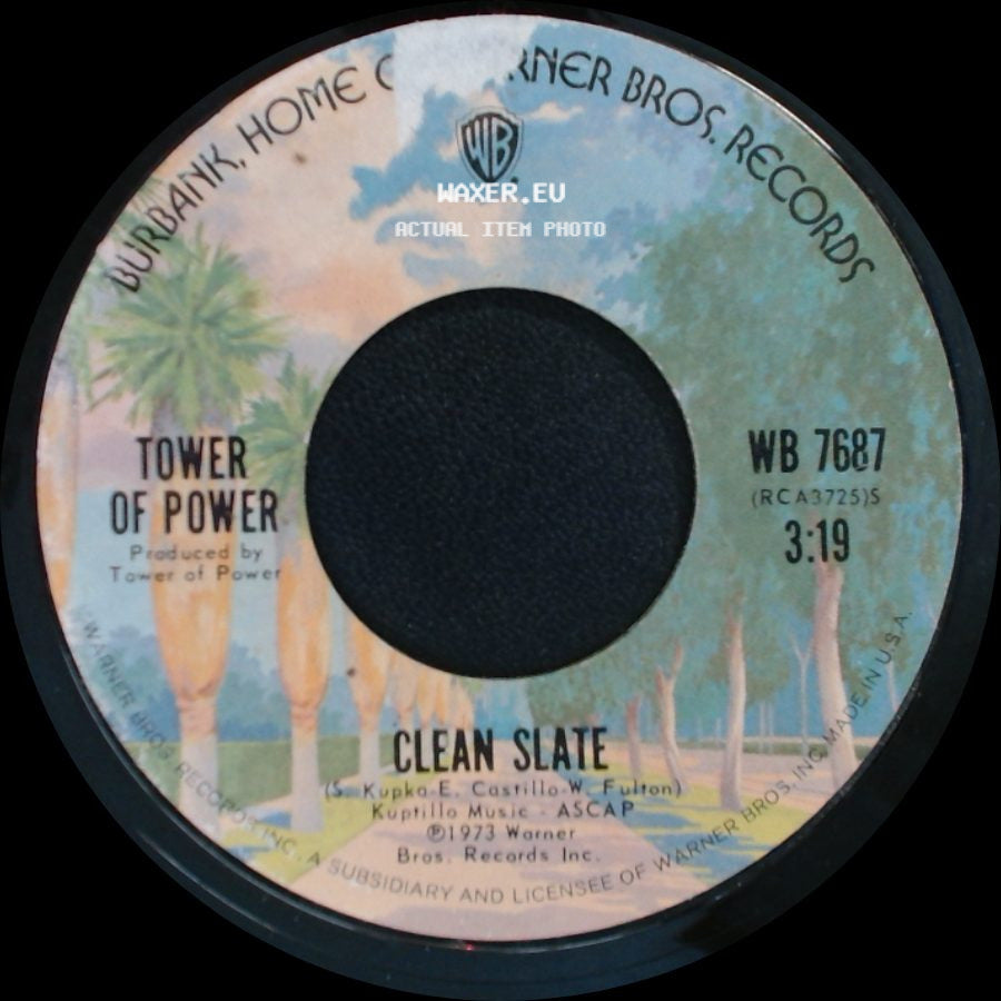 Tower Of Power - So Very Hard To Go / Clean Slate side B