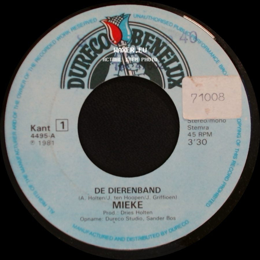 De Dierenband / Mieke - Mieke / Santa Barbara side A