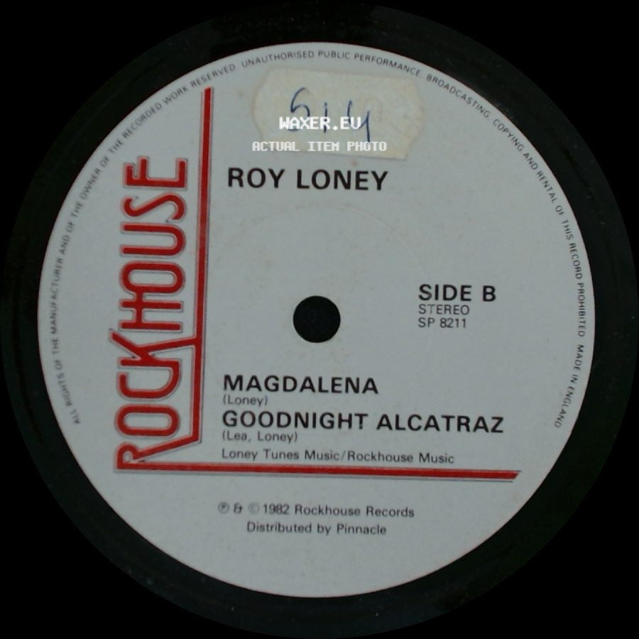 Roy Loney - Lana Lee / Magdalena / Goodnight Alcatraz side B