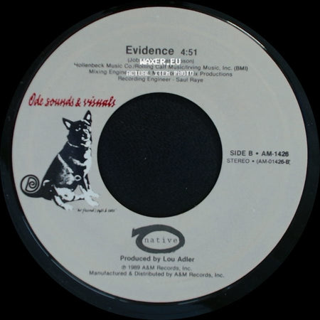 Unknown Artist - (What A) Wonderful World / Evidence side B