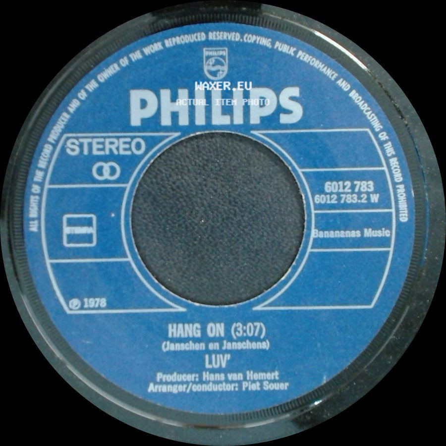 Luv' - Hang On / U.O.Me side A