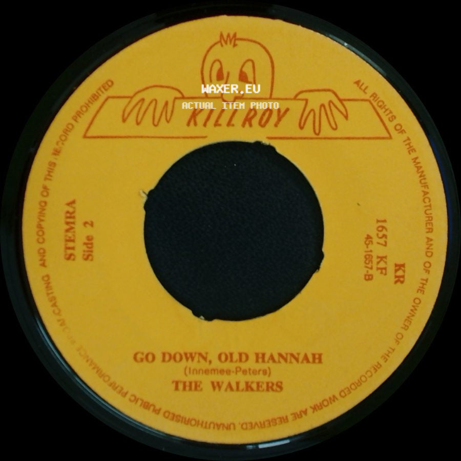 The Walkers - My Darling Helena / Go Down, Old Hannah side B