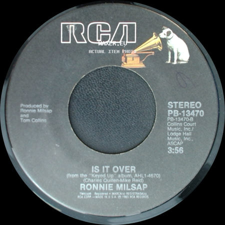 Ronnie Milsap - Stranger In My House / Is It Over side B