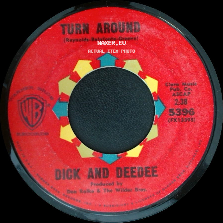 Dick And Deedee - Turn Around / Don't Leave Me side A