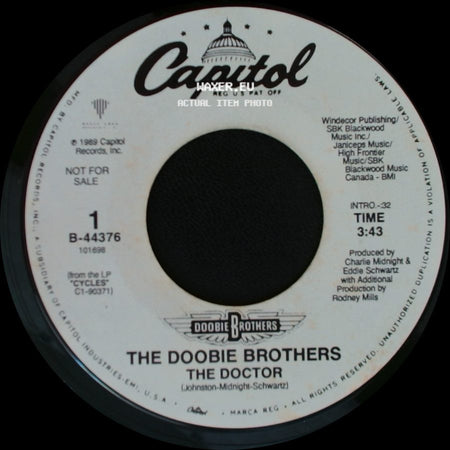 The Doobie Brothers - The Doctor / The Doctor side A
