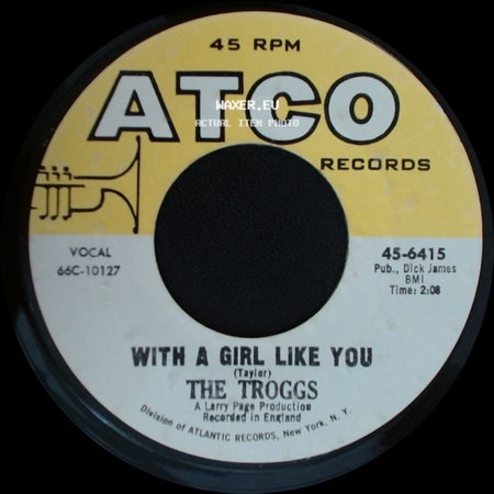 The Troggs - With A Girl Like You / Wild Thing side A