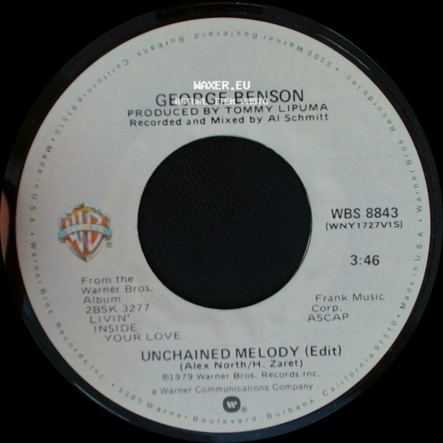 George Benson - Before You Go (Edit) / Unchained Melody (Edit) side B