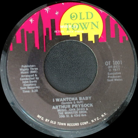 Arthur Prysock - I Wantcha Baby / One Broken Heart side A