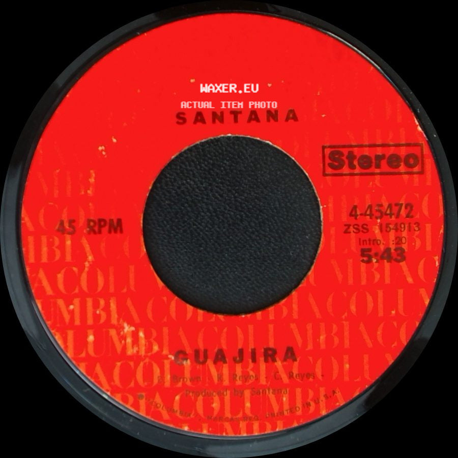 Santana - Everybody's Everything / Guajira side B
