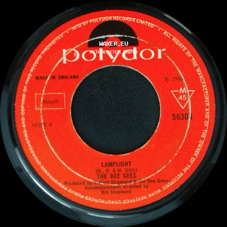 The Bee Gees - Lamplight / First Of May side A