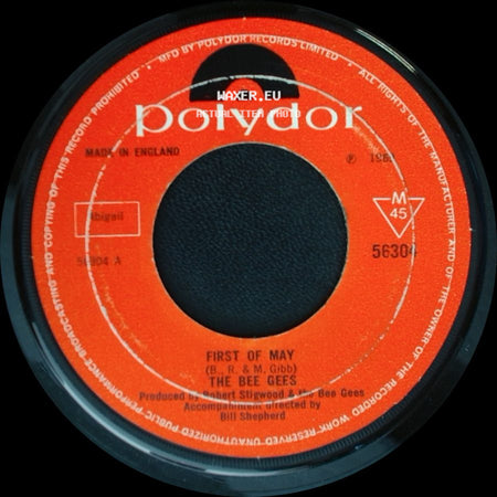 The Bee Gees - Lamplight / First Of May side B