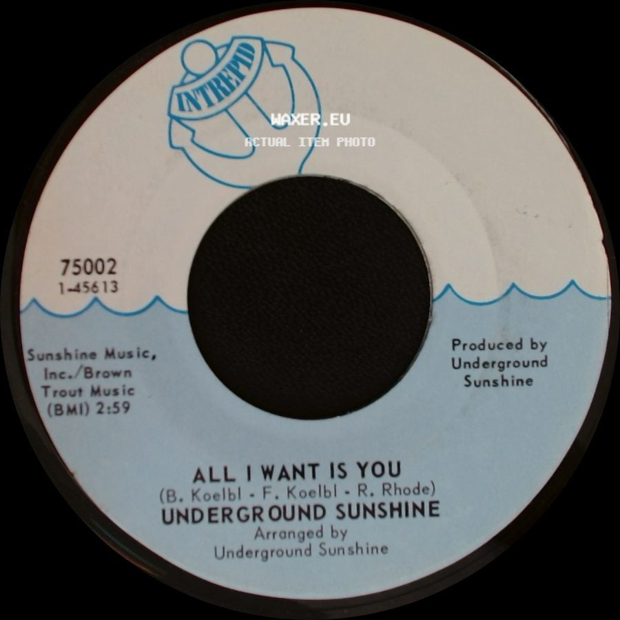 Underground Sunshine - Birthday / All I Want Is You side B