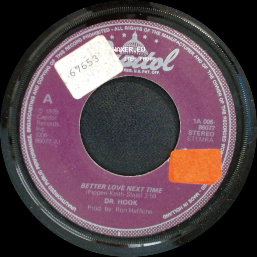 Dr. Hook - Better Love Next Time / Oh! Jesse side A