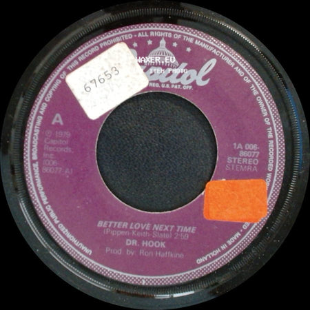 Dr. Hook - Better Love Next Time / Oh! Jesse side A