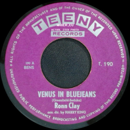 Ronn Clay - Every Night / Venus In Bluejeans side B