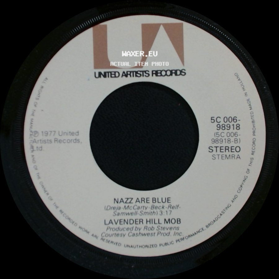 Lavender Hill Mob - Nazz Are Blue / The Party Song side A
