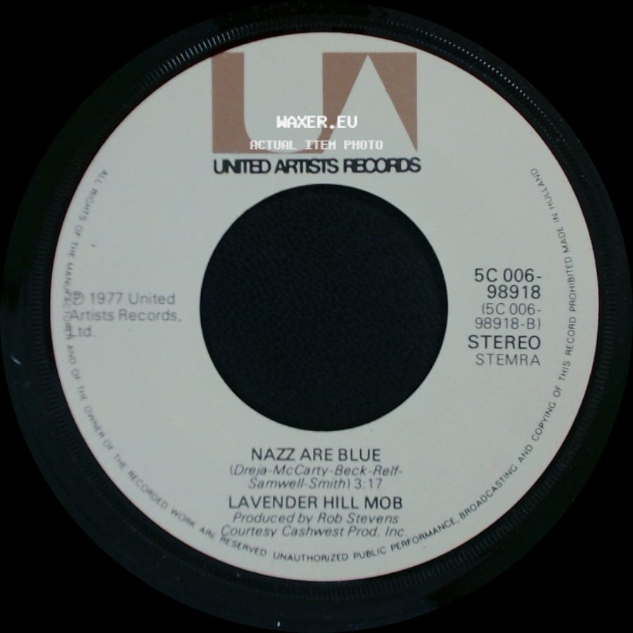 Lavender Hill Mob - The Party Song / Nazz Are Blue side B