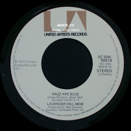Lavender Hill Mob - The Party Song / Nazz Are Blue side B