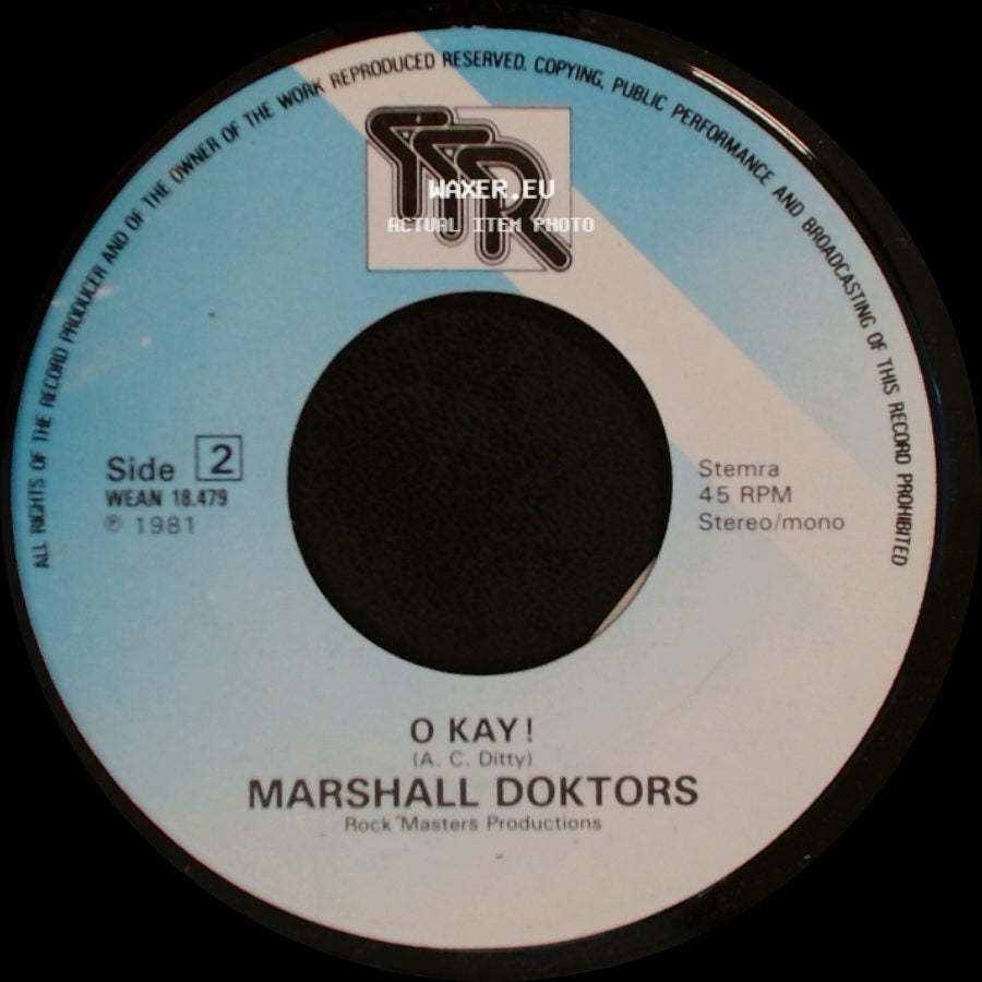 Marshall Doktors - The Worrying Kind / O Kay! side B